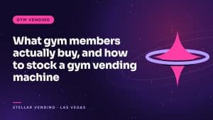 What gym members actually buy, and how to stock a gym vending machine