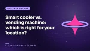 Smart cooler vs. vending machine: which is right for your location?