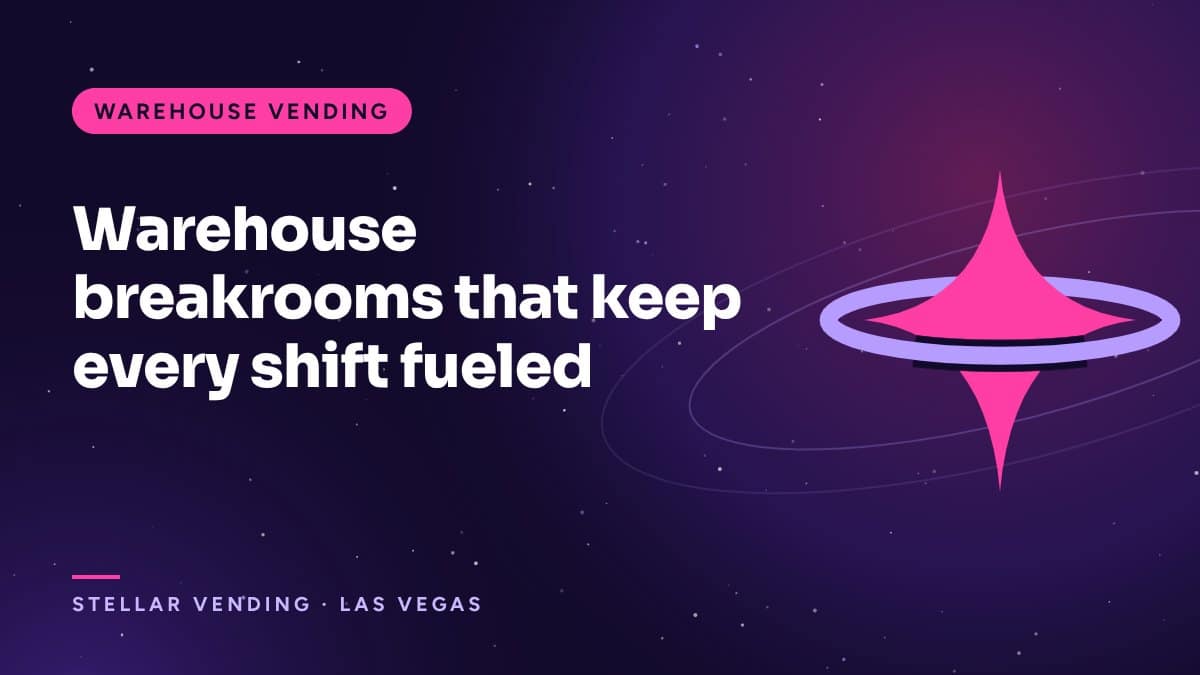 Warehouse breakrooms that keep every shift fueled
